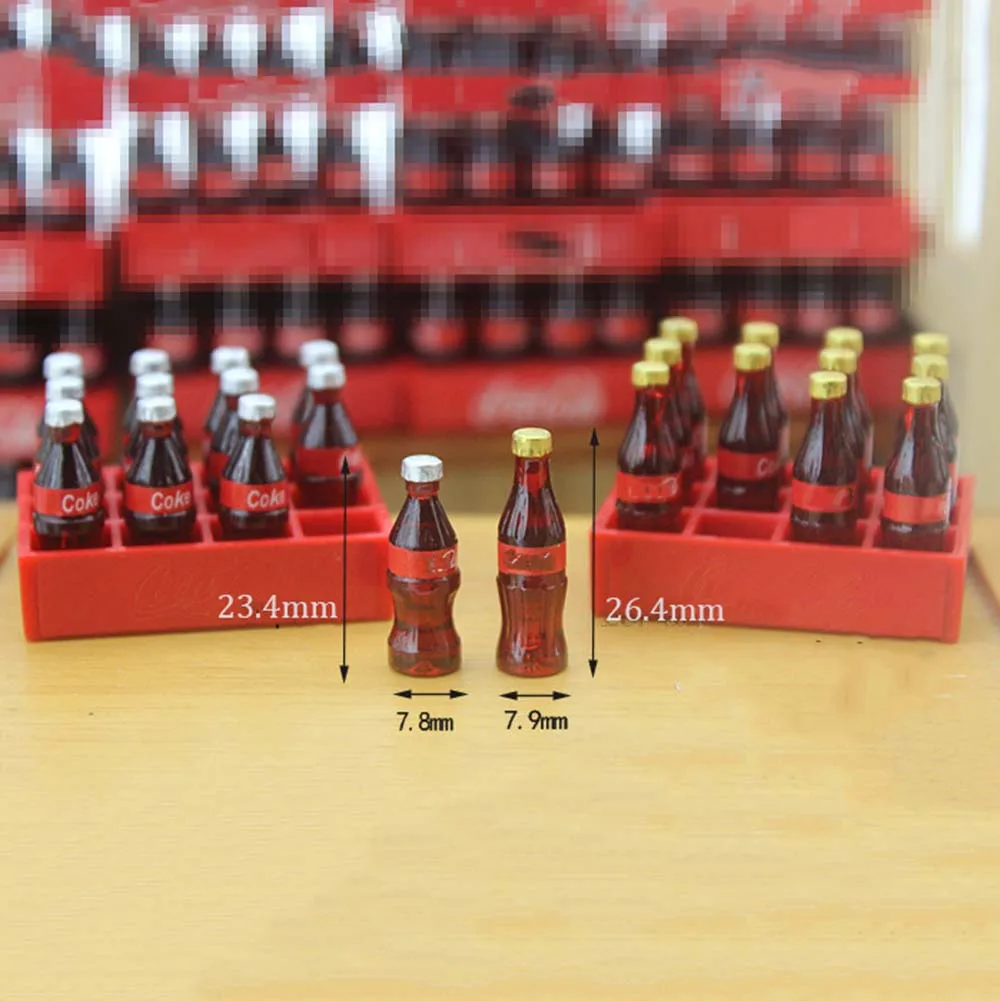 RC автомобиль декор мини Кокс лоток для бутылок Модель 1/10 Рок Гусеничный Tamiya CC01
