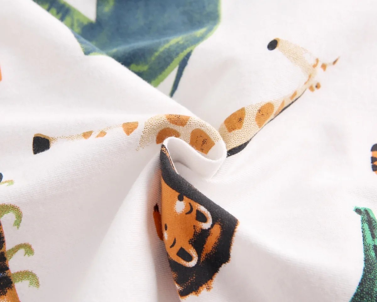 Baby Newborn Rompers Bottom-wrapped Neonatal Unisex Boys Girls Cartoon Triangle Climbing Ins Clothing Animal Kids Jumpsuits | Мать и