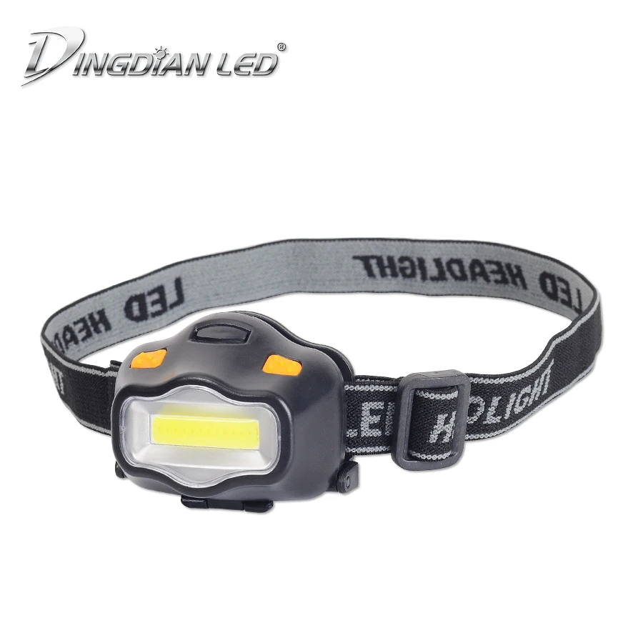 

Outdoor Headlight Headlamp DC5V 3*AAA Battery 3W COB Flashlight LED Headlight Bright Camping Emergency Spotlights Head Lamps