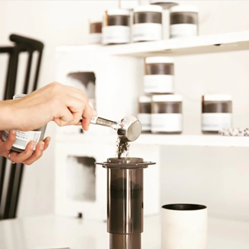 Кофейная бутылка MICCK с фильтром многоразовая портативная кофеварка прессом для