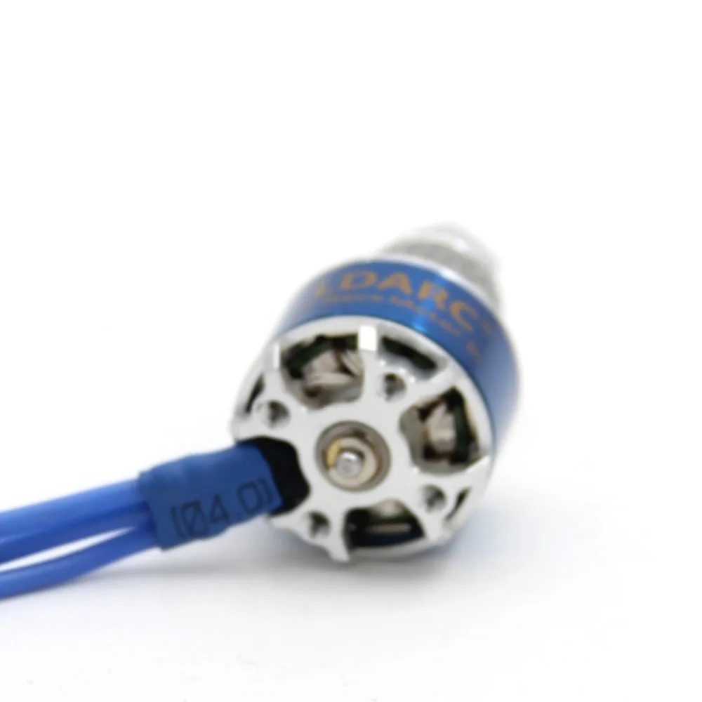 Моторы LEACO 1408 3750KV с посеребренным проводом моторы покрытием для 140 FPV Micro Drone 3