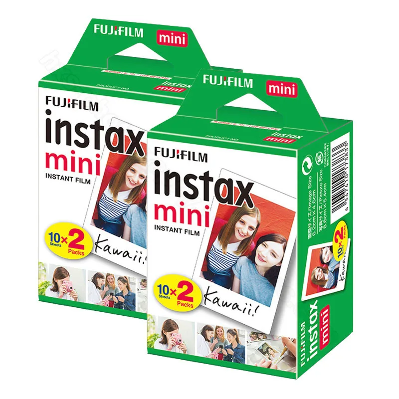 Оригинальная пленка Fuji Fujifilm Instax Mini 9 8 40 листов 3 дюймовая для Polaroid 11 7s 90 25 70
