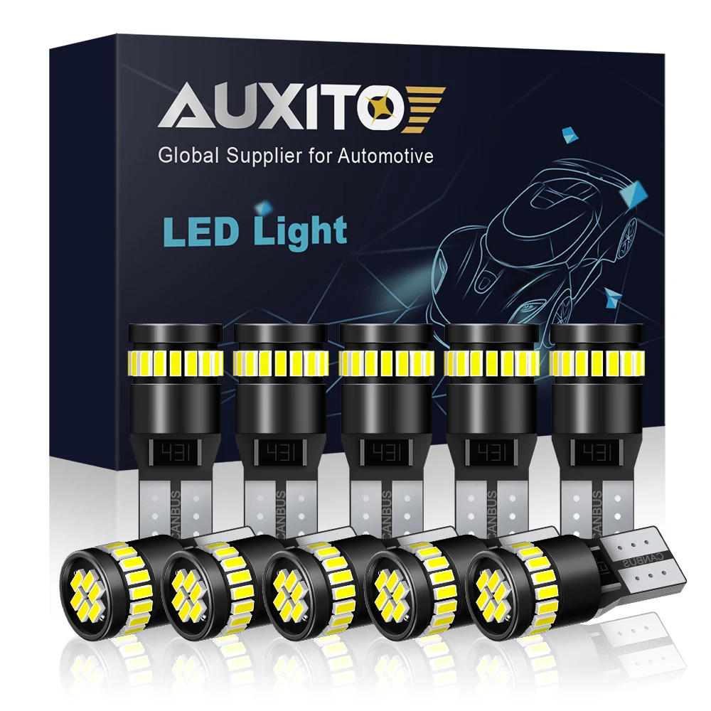 10x T10 LED W5W Canbus лампочки для Kia Rio 3 4 Sportage R Ceed K2 K5 KX5 K3 автомобильные внутренние лампы