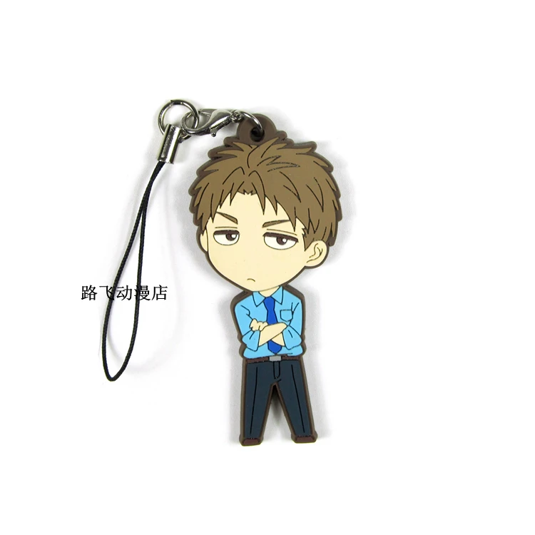 Фигурка аниме резиновый брелок кулон Gekkan Shoujo Nozakikun Nozaki Umetarou Сакура Чио микосиба