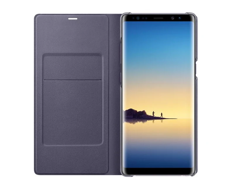 Оригинальный чехол для Samsung со светодиодной подсветкой умный телефона Galaxy Note8 N9500