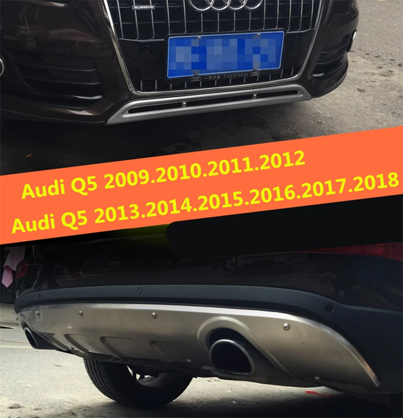 Бампер передний и задний для Audi Q5 2009 2012 / 2013 2018|steel front bumpers|front bumper guardcar |