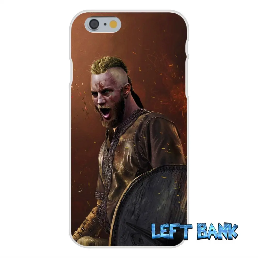 vikings Ragnar Vikings Lothbrok Soft Silicone TPU Transparent Cover Case For Samsung Galaxy Note 3 4 5 S4 S5 MINI S6 S7 edge | Мобильные