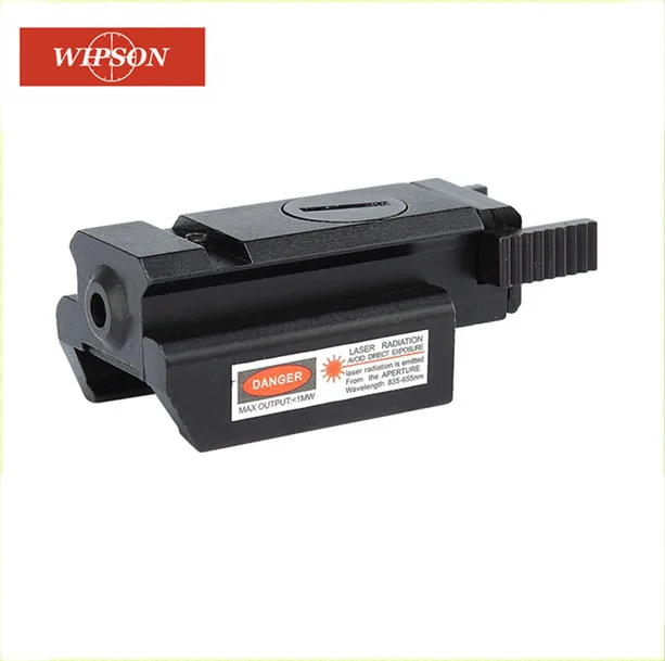 WIPSON ручной пистолет Зеленая Красная точка лазерный прицел 20 мм планка Вивера