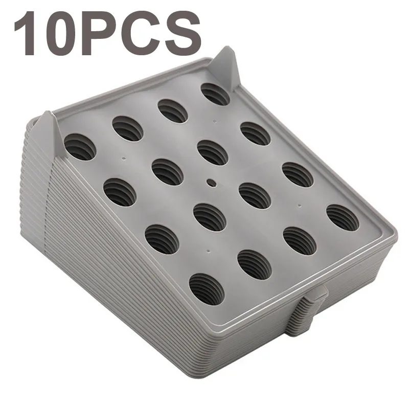 gray-10PCS Съемные футболки для одежды, складные доски для гардероба, футболки, органайзер для одежды, ящик для шкафа, доска для одежды, инструмент для хранения - Цвет: gray-10PCS