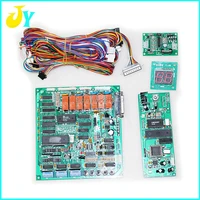 free shipping taiwan crane machine pcb green board with wire harness conversion card display for crane machine kit parts