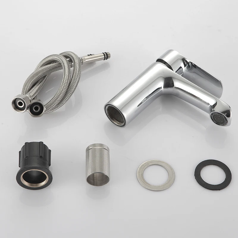 Смеситель для раковины Современный ванной комнаты латунный белый кран