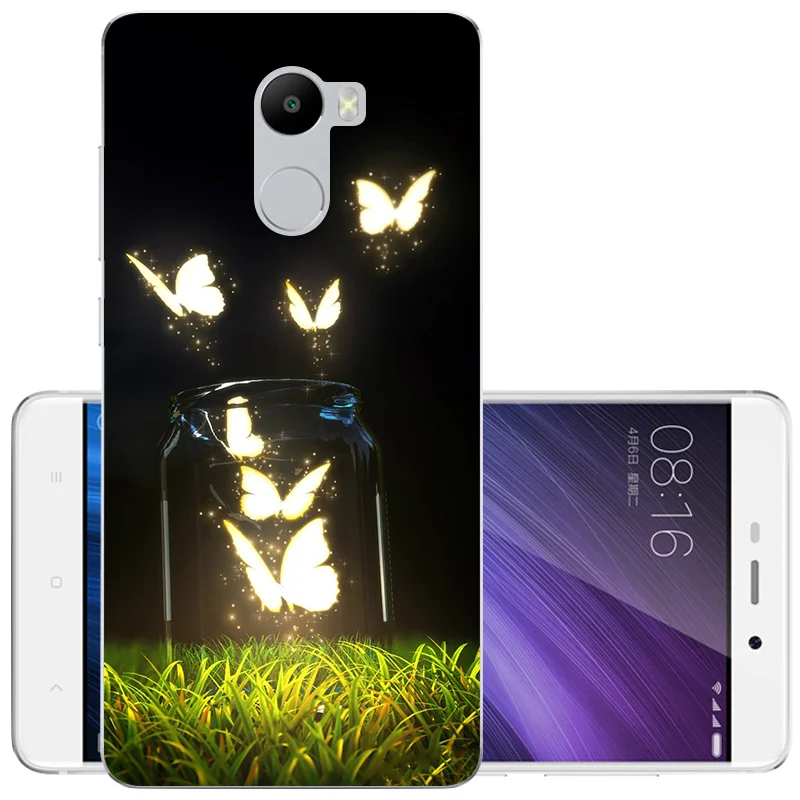16GB Xiaomi Redmi 4 Case Soft TPU Silicona Colorful Painted Patterns Protective Cases Cover | Мобильные телефоны и