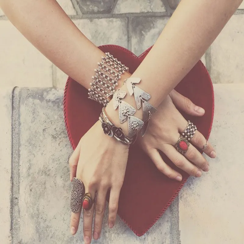 Винтажные модные богемные браслеты для монет и ювелирные изделия из