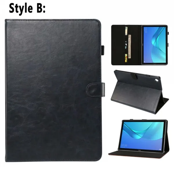 Style B Кожаный чехол премиум-класса для huawei Mediapad M5 8, 8,4 дюймов, SHT-W09, SHT-AL09, флип-чехол с подставкой, умный чехол для huawei Mediapad M5 8,4 - Цвет: Style B