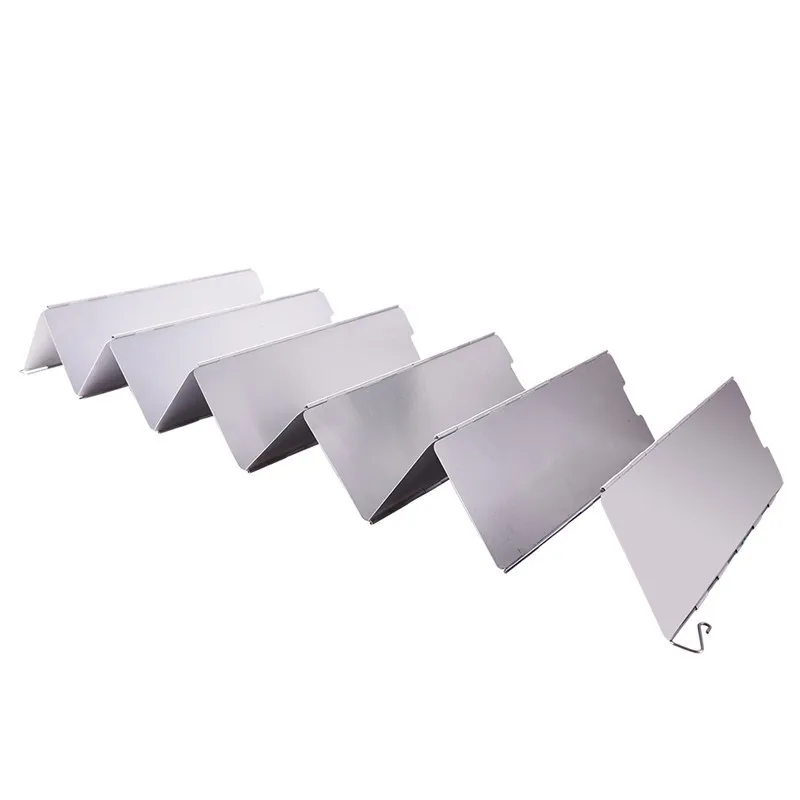 Складной ветрозащитный экран для плиты переносной пикника приготовления пищи на