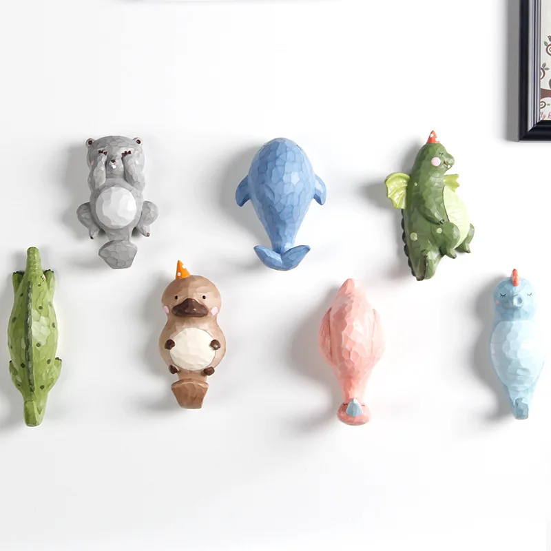 

Hanger Hook Cartoon Animal Coat Hook Cute Wall Decoration Children's Clothing Store Wall Creative Decorative Coat Hook