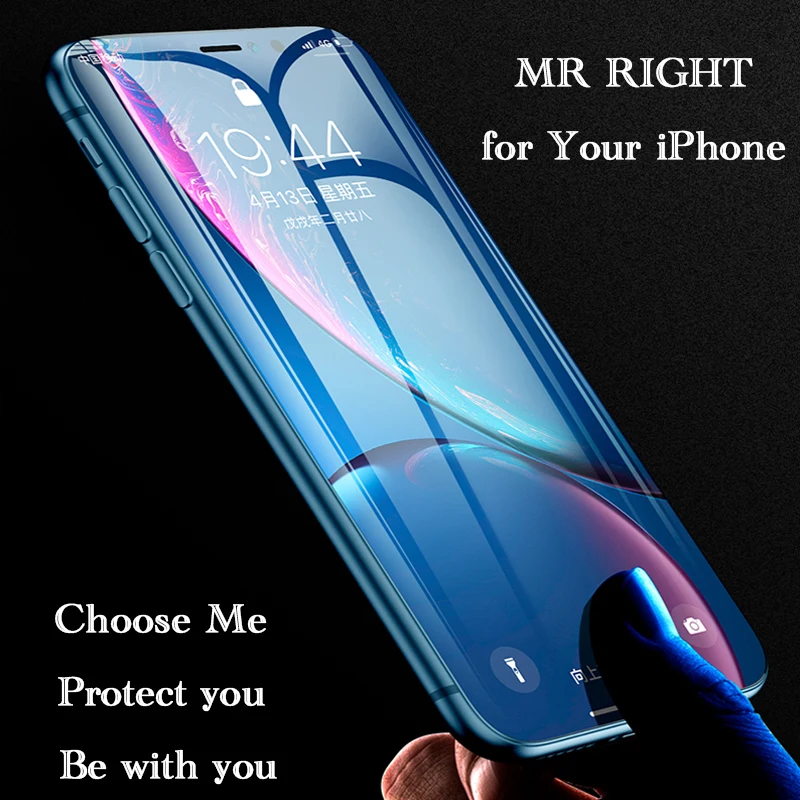 6D полное покрытие Защитное стекло для iPhone 7 iphone 6S X 8 Plus закаленное XR XS Max защита