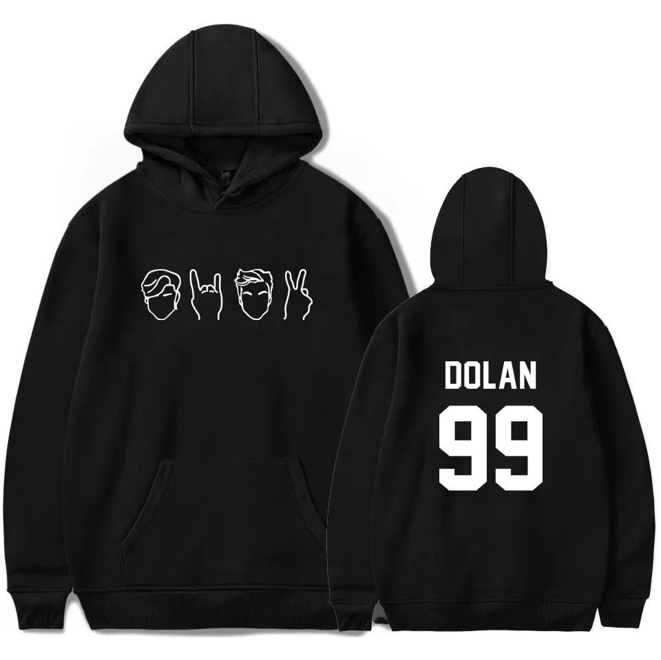 

Dolan Twins cotton oversized Hoodies Sweatshirt Women Men Pullover Casual Print Streetwear Clothes Hip Hop Hoodie tracksuit