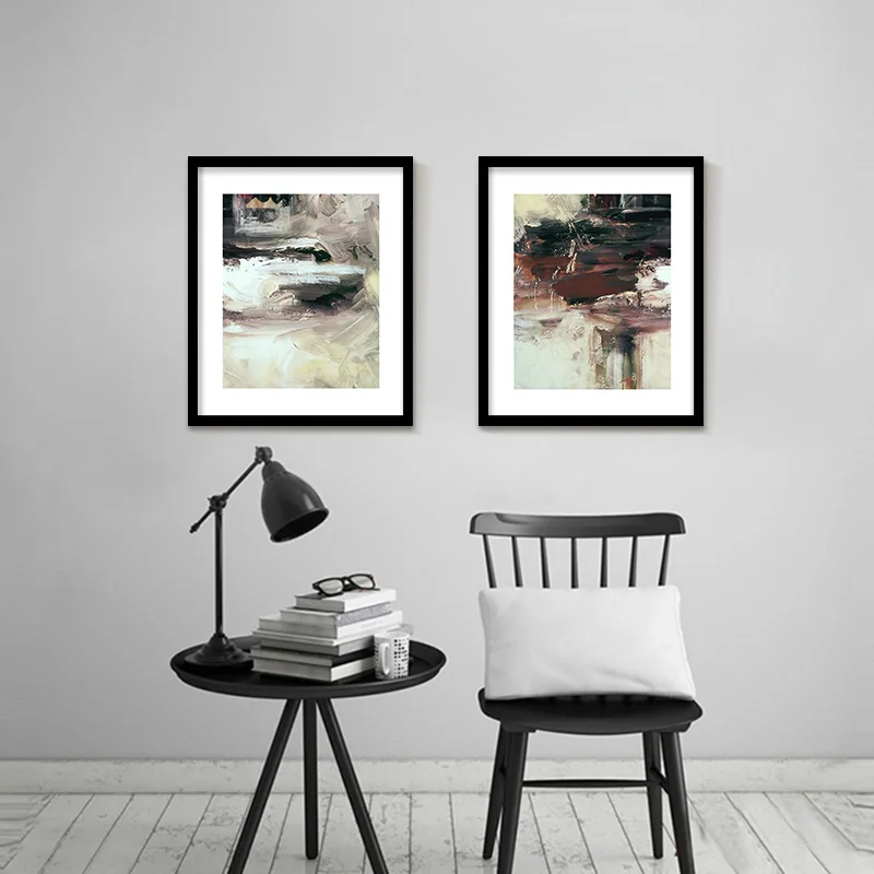 Ретро старая картина маслом постер Импрессионизм модульные картины настенное