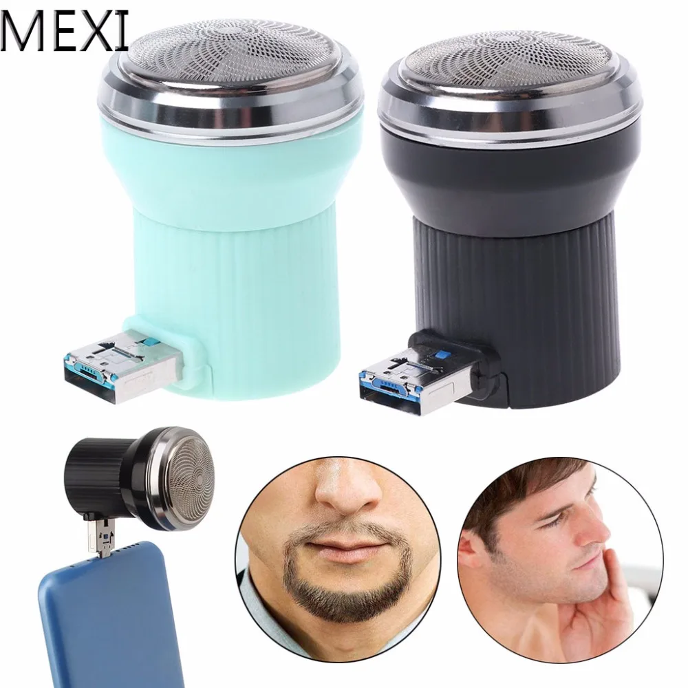 

MEXI Stylish Slim Creative Electric Shaver Mini Portable USB Charging Travel Beard Trimmer Razor High Quality and Brand New