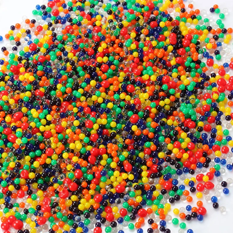 500 шт./лот Кристальный декор для почвы дома жемчужные в форме гидрогеля