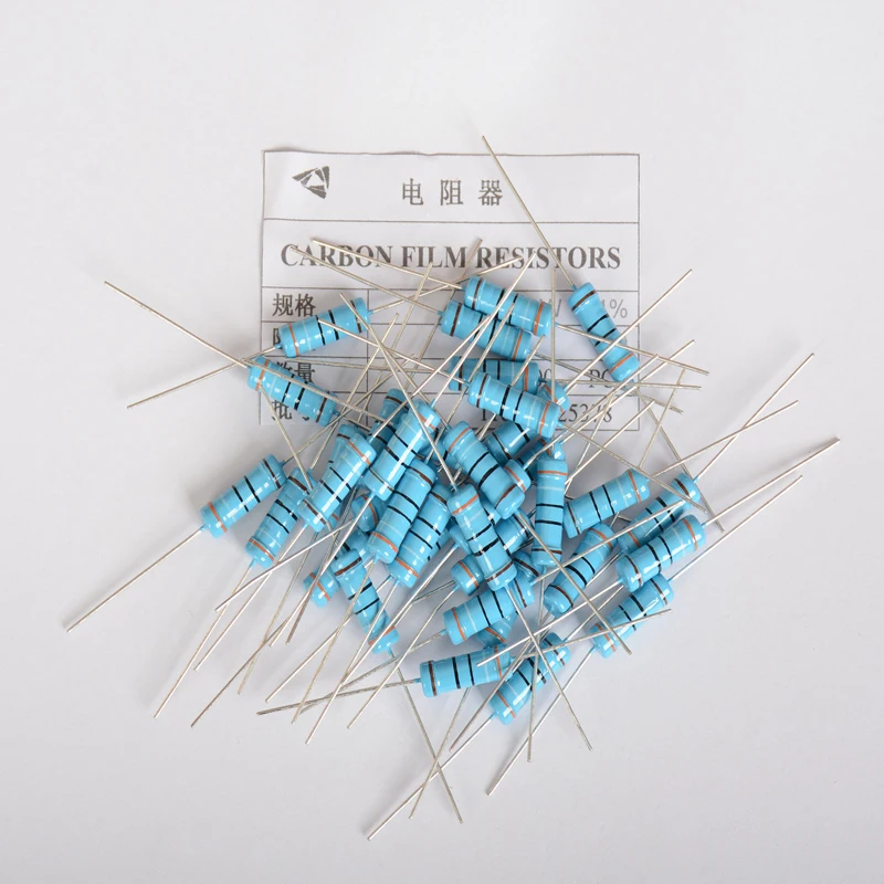 

740pcs/lot 3W 1% 148valuesX5pcs 0.1R~1M Metal Film Resistor Kit Pack Set