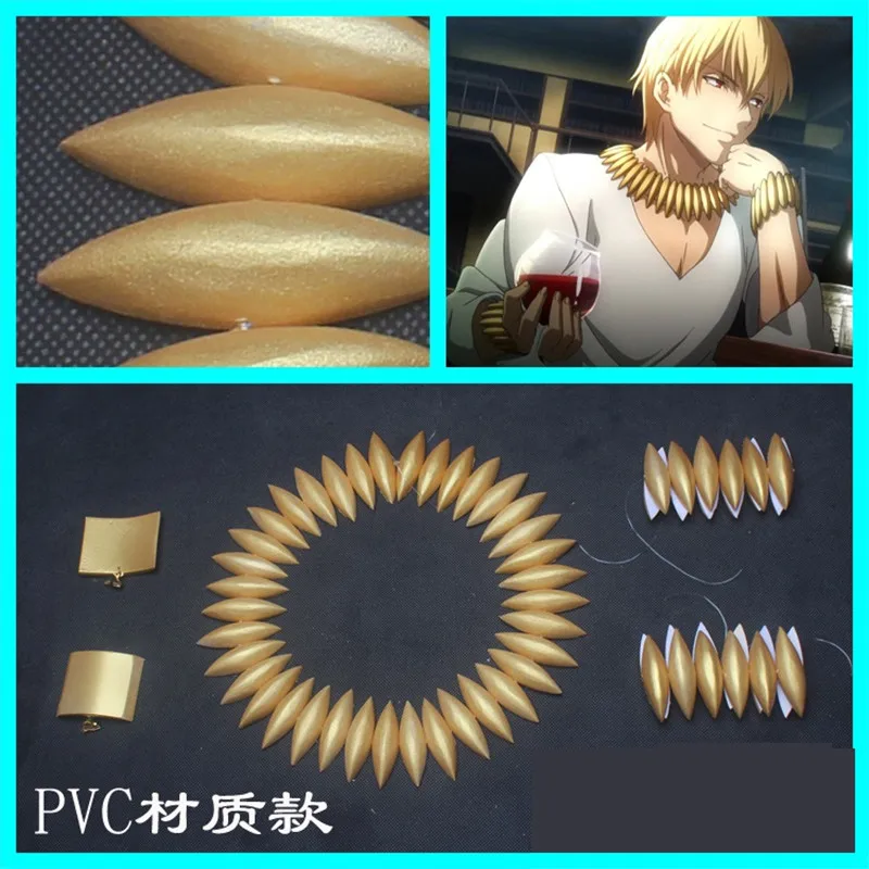 Fate/Zero Fate/EXTRA CCC Fate/stay night Fate/Strange Fake Archer Gilgamesh браслет серьги ожерелье косплей костюм реквизит