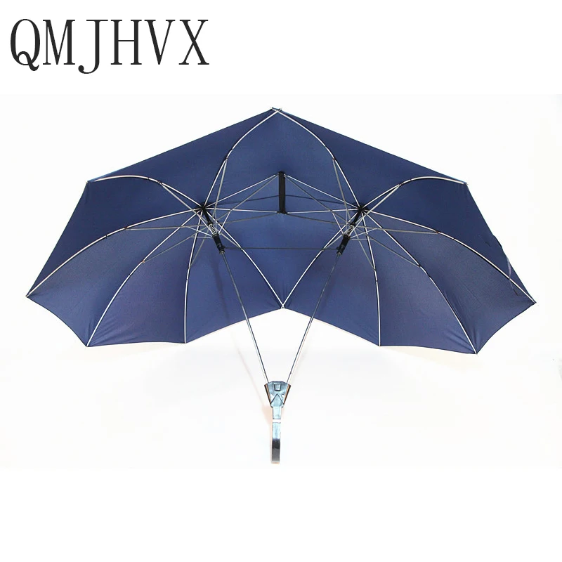 Автоматический зонт для влюбленных пар с двумя головками двойной мужской paraguas