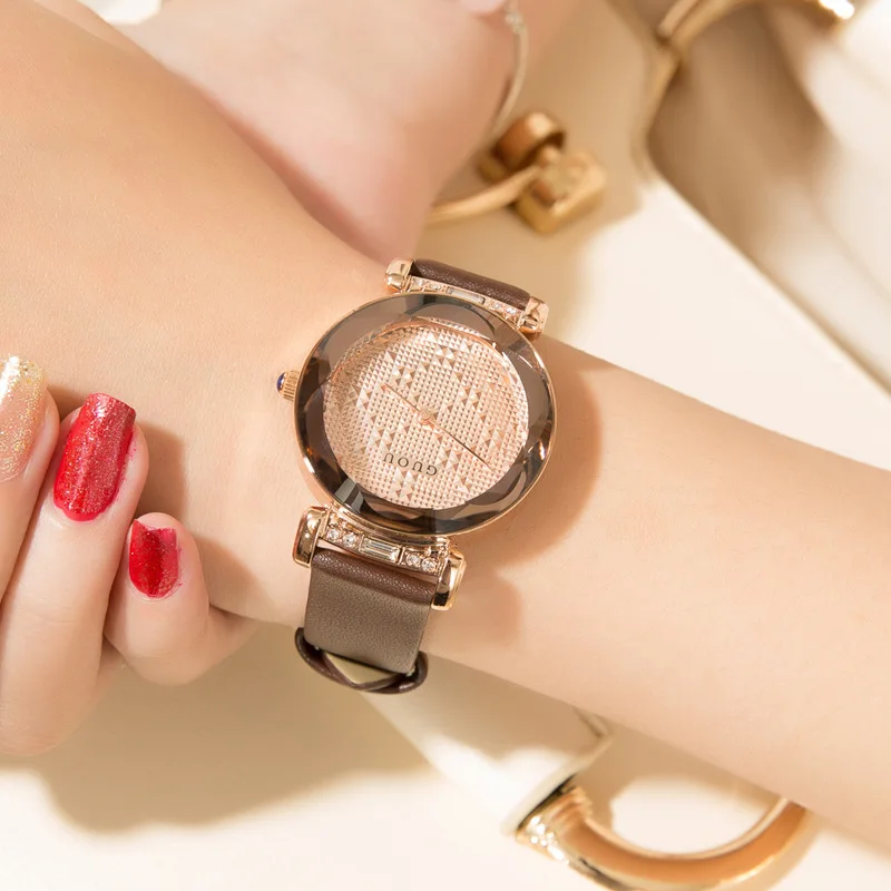 2018 высококачественные модные брендовые роскошные женские часы с кристаллами