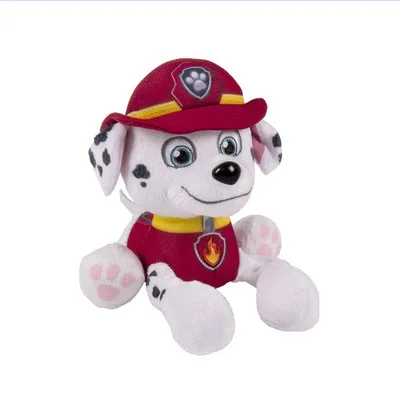 Красный PAW Patrol, одноразовые кружки, 20 см, Paw Patrol, мягкая кукла, плюшевая, хлопковая, мягкая кукла, для детей, для дня рождения, вечерние, декоративные принадлежности - Цвет: Красный