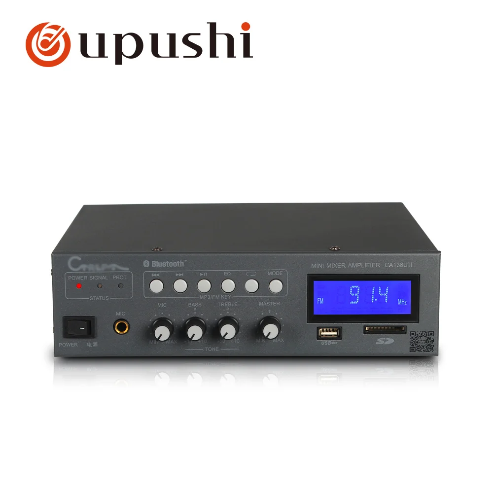 Bluetooth мини усилитель 30 Вт 60 профессиональный домашний мощности usb с FM sd картой для