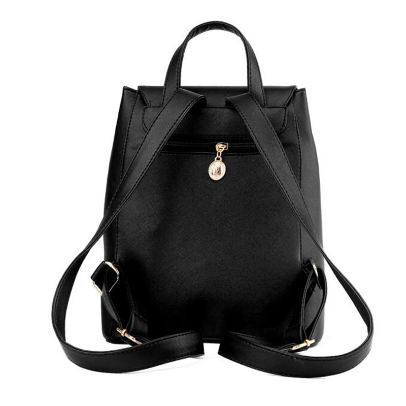 Модные женские рюкзаки высокого качества из искусственной кожи Mochila Escolar школьные сумки для подростков девочек с ручкой сверху рюкзаки дорожные сумки