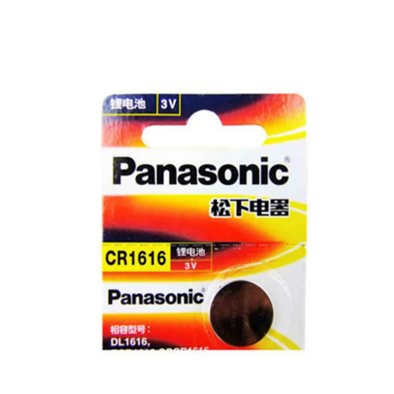 Panasonic 100% оригинальный CR1616 кнопочный элемент батареи для часов Автомобильный