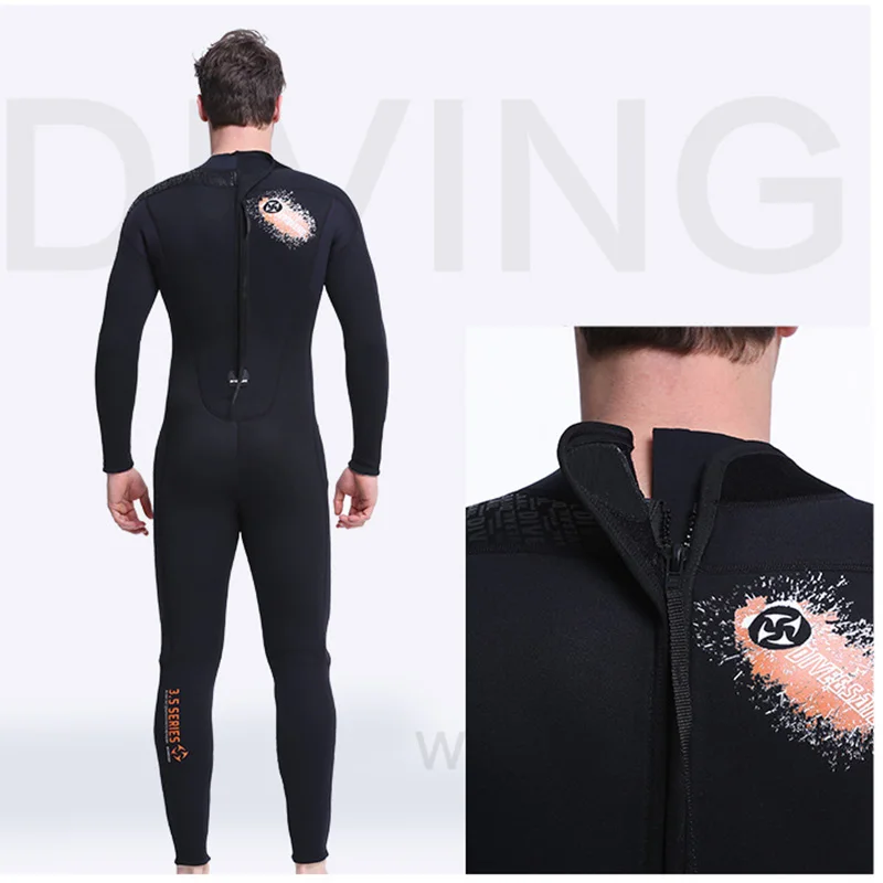 Неопреновые гидрокостюмы для дайвинга 3 мм мужской и женский купальник цельный