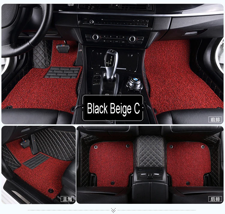 Car floor mats Case for BMW 3/4/5/6/7 Series GT M3 X3 X4 X5 X6 Z4 Waterproof car-styling leather Anti-slip carpet liners | Автомобили и