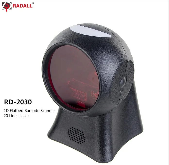 RD-2030 RD-2050 1D и 2D платформа сканер штрих-кодов высокого качества 20 линий Настольный многонаправленный сканер штрих-кода pos планшетный считыватель штрих-кодов - Цвет: RD-2030