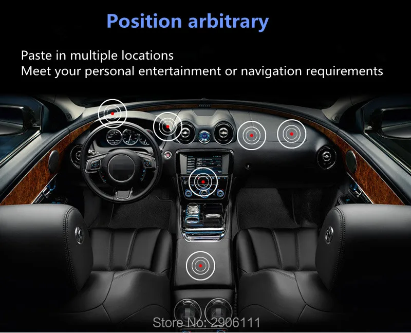 Универсальный автомобильный Магнитный кронштейн с вращением на 360 градусов