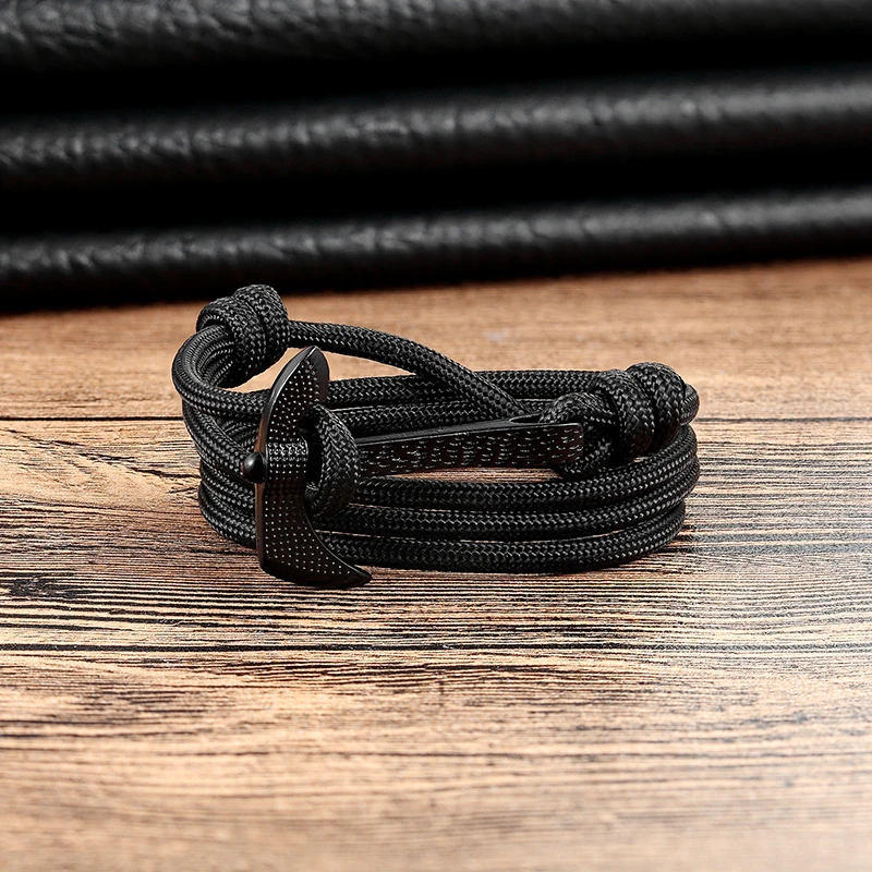 Лидер продаж мужской кожаный браслет LIVVY в европейском и американском стиле панк