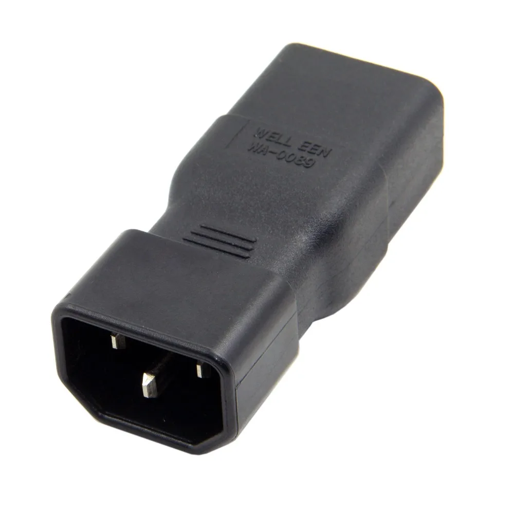 100 шт. IEC320 Male C14 to Female C19 адаптер питания для PDU UPS 10A 16A | Компьютеры и офис
