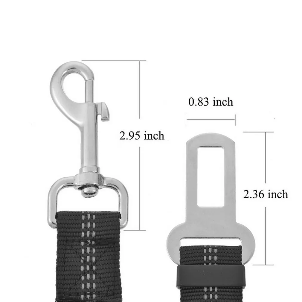 Регулируемый поводок для ремня безопасности PL031 Гибкий Нейлоновый Шнур собак 2