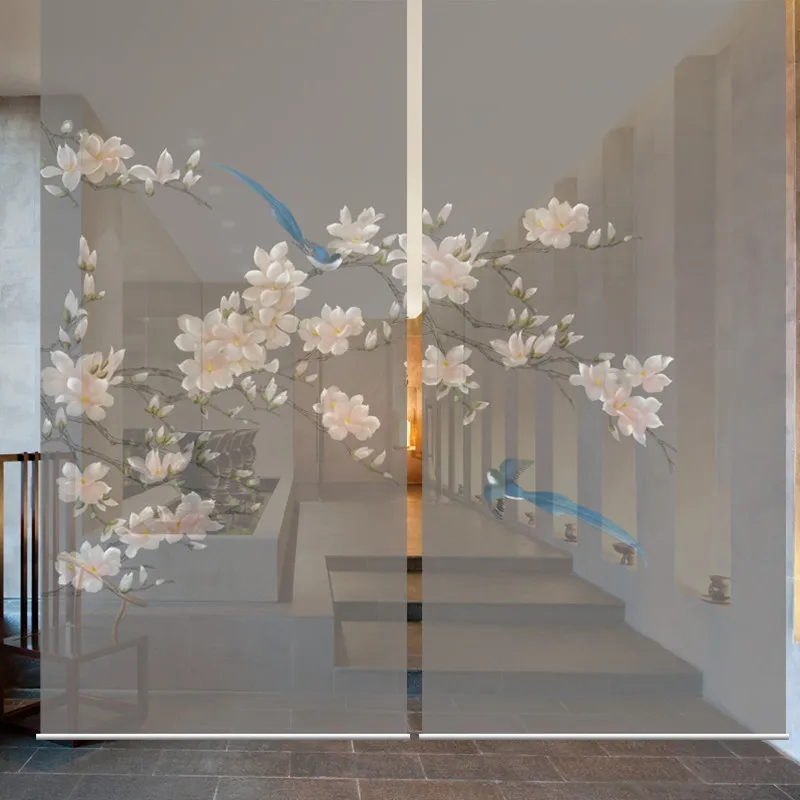 Подвесной занавес с перегородкой занавеска мягкой огранкой для современной