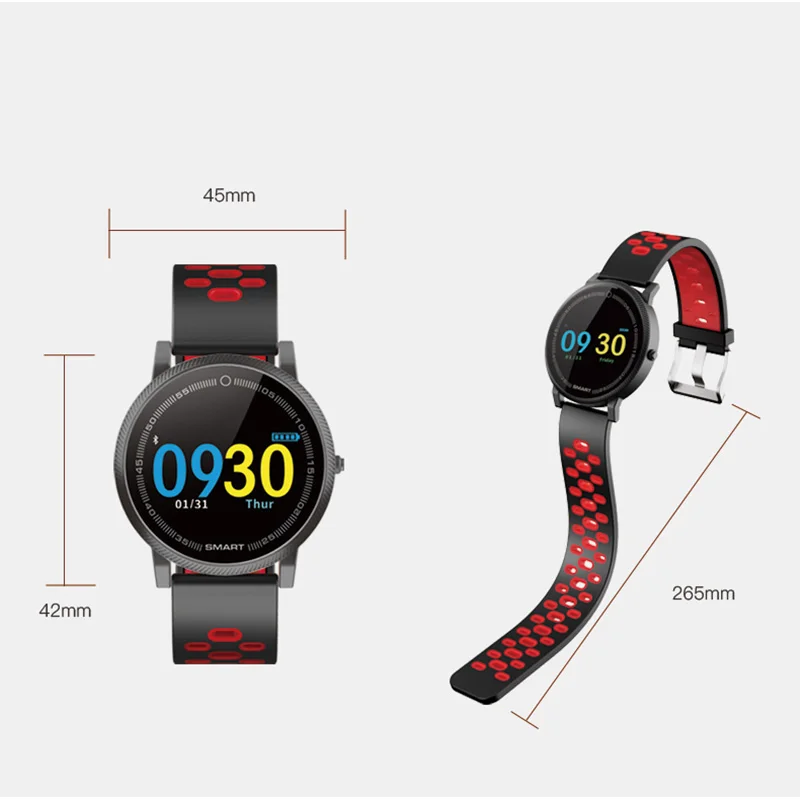 Smart Watch Men Heart Rate Monitor Pedometer Calorie Sport Digital Bracelet Waterproof Man Wrist Intelligent Smartwatch | Наручные часы