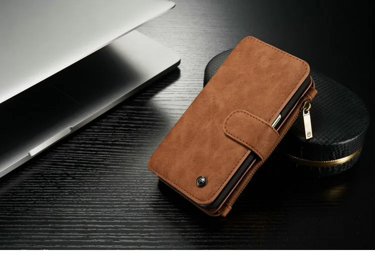CaseMe Stand Wallet Phone Case Leather For Samsung Galaxy S6 edge Plus S7 |