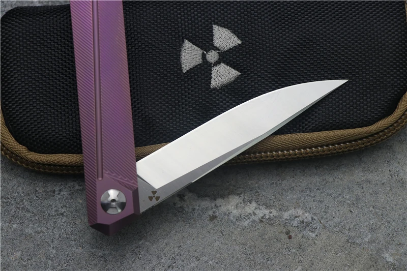 Assassin-JK5311 складной шарикоподшипник S35VN лезвие TC4 ручка из титанового сплава многофункциональный инструмент для охоты и повседневного использования