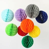 1pc 2 4 6 honeycomb ball paper flower lantern ball wedding party kids birthday party xmas decoration baby show supplies