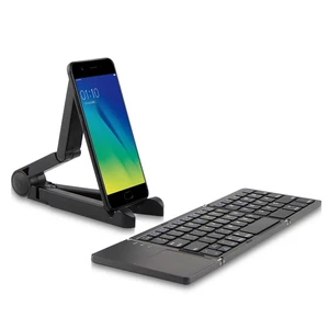 HUWEI Mini Foldable Bluetooth Keyboard with Touchpad For OPPO A1K Realme Reno 2 Z 2Z 2F X2 5 Pro X C2 A9 A5 A11X XT Phone case