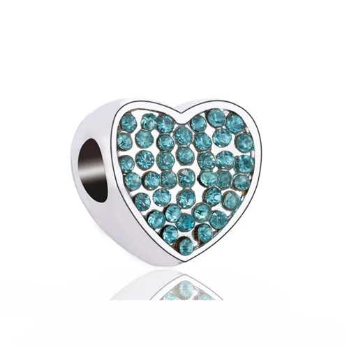 Горячая продажа хрустальные лапы Снежинка лук цветок сердце любовь амулеты