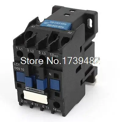 

LC1 D0910 35mm DIN Rail Mounting 3-Phase Electric Power AC Contactor