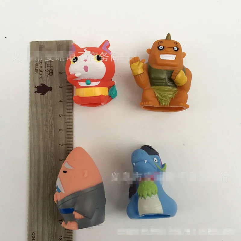Горячая 50 шт./лот 4.5 СМ Youkai Часы Японии Аниме Yokai Мини Фигурку. фигурки Лучший
