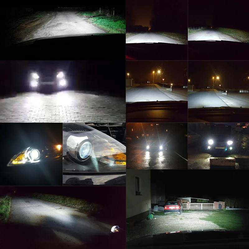 Cnsunnylight H4 H13 Hi/lo автомобиля светодиодные фары высокой Мощность HB2 9003 9007/HB5 9004/HB1 40 Вт X2 белый 6000 К лампы заменить би ксеноновая лампа